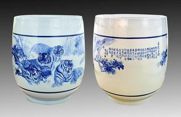 18青花陶瓷作品(五虎上将).jpg 18青花陶瓷作品(五虎上将).jpg