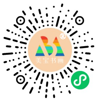 美宝书画小程序二维码白色商标.jpg 美宝书画小程序二维码白色商标.jpg