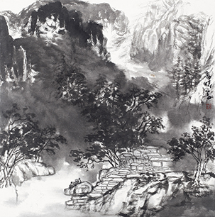 022--2作者：高炜 题目：《太行之冬 》尺寸：68X68M 年代：2022.jpg
