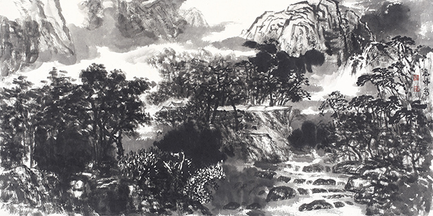 011作者:高炜 题目:《梧桐人家 》 尺寸:68X136CM 年代:2022.jpg 011作者:高炜 题目:《梧桐人家 》 尺寸:68X136CM 年代:2022.jpg