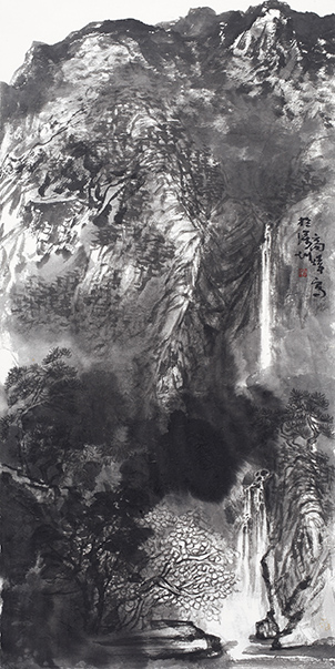 014--2作者：高炜 题目：《秦岭之夏》尺寸：136X 68CM 年代：2022.jpg